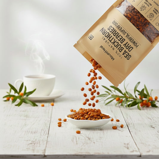 Sea Buckthorn Dry Berries – High Vitamin C, Antioxidants & Omegas