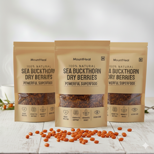 Sea Buckthorn Dry Berries – High Vitamin C, Antioxidants & Omegas