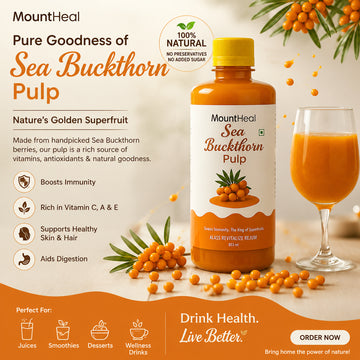 Pure Sea Buckthorn Pulp (Juice)