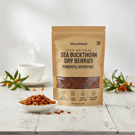 Sea Buckthorn Dry Berries – High Vitamin C, Antioxidants & Omegas