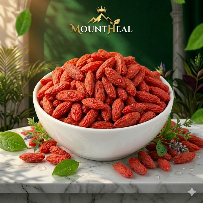 100% Organic Goji Berries | Energy-Boosting Wellness Snack & Daily Superfood