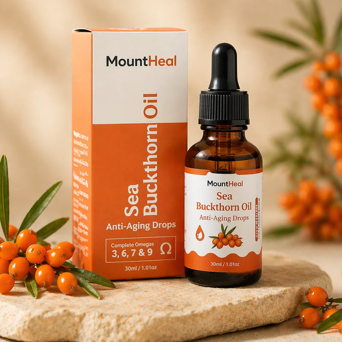 100% Pure Sea Buckthorn Oil | For Skin, Hair and Nail