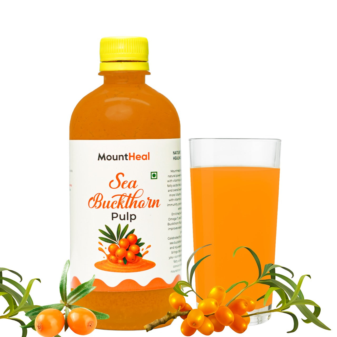 Pure Sea Buckthorn Pulp (Juice) – Nature’s Golden Gift for Your Health