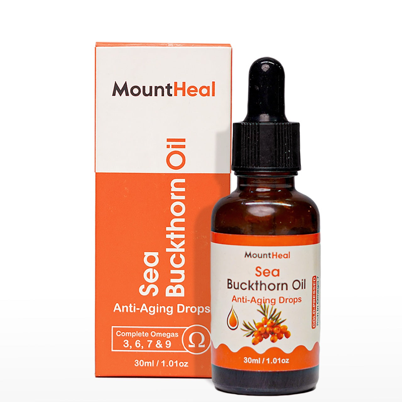 Organic Sea Buckthorn Oil for Skin & Immunity | Pakistan